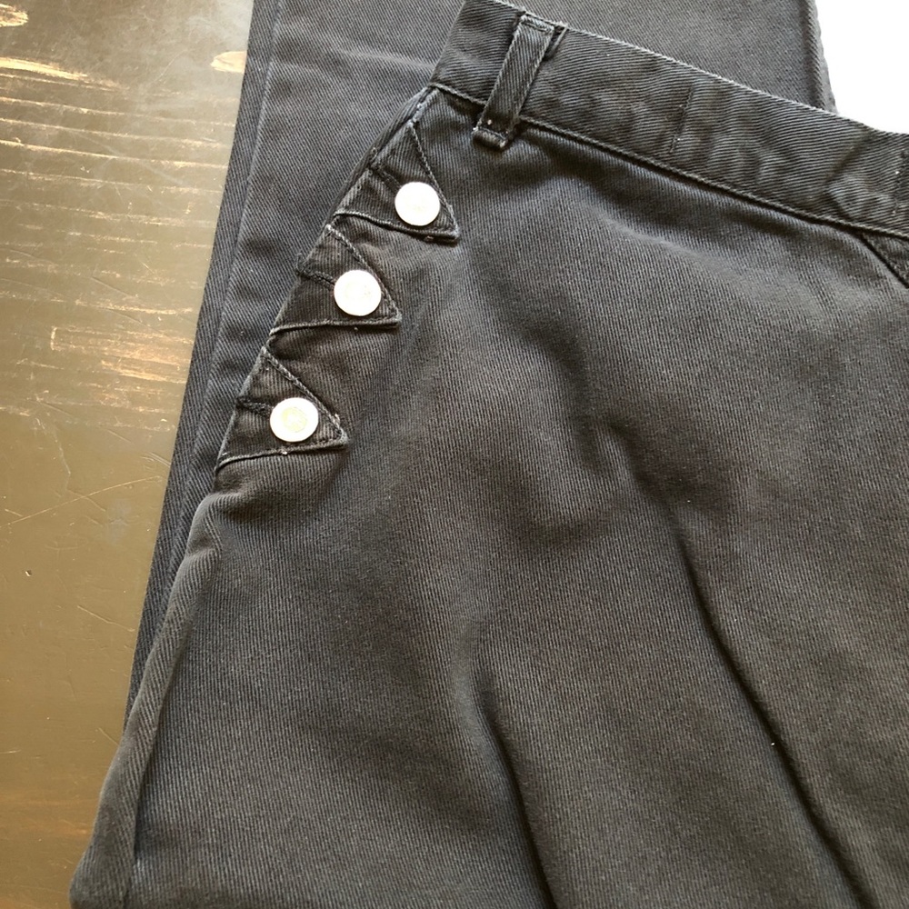 Vintage Black Lawman High waist mom jeans western